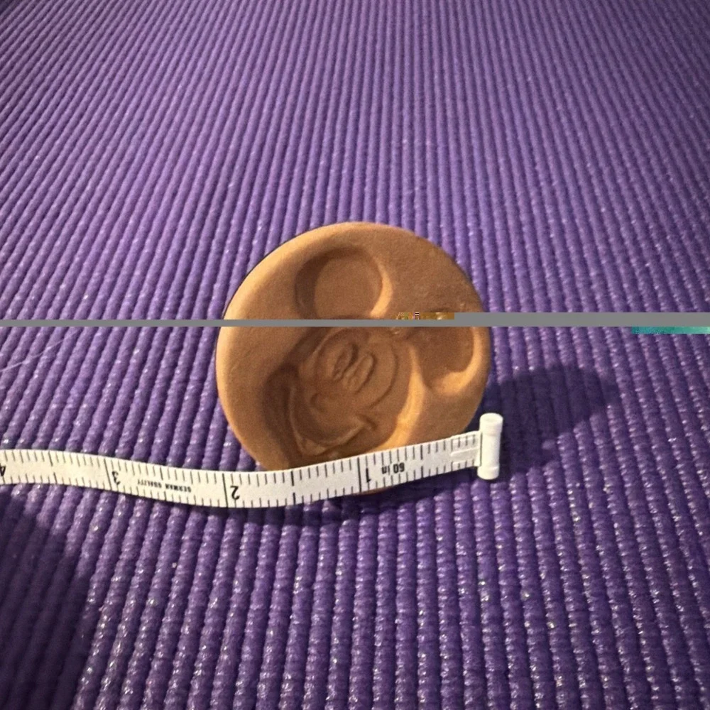 Mickey Mouse Cookie Terracotta Press